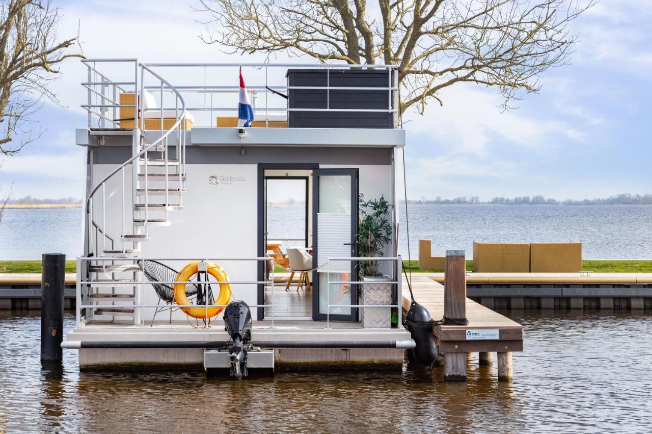 Вилла Welcome In - Houseboat Agua Dolce Met Tuin, Paviljoenwei 4, Sneek - Offingawier Экстерьер фото