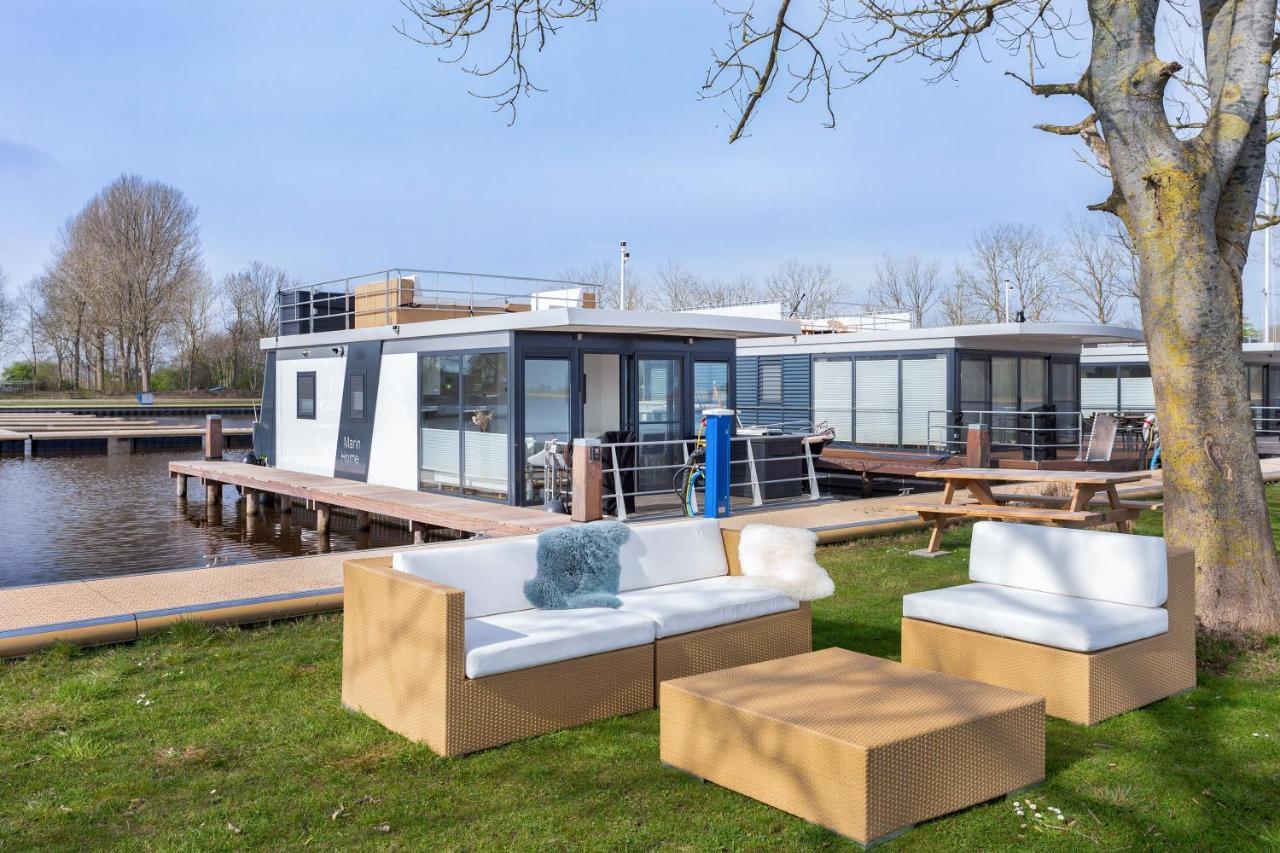 Вилла Welcome In - Houseboat Agua Dolce Met Tuin, Paviljoenwei 4, Sneek - Offingawier Экстерьер фото